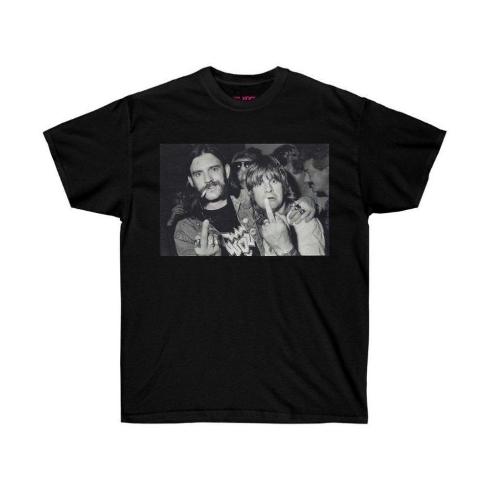 Bros Lemmy Ozzy T-Shirt Motorhead Ozzy Osbourne Unisex Tee Gift